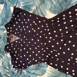 Polka Dot Skater Dress
